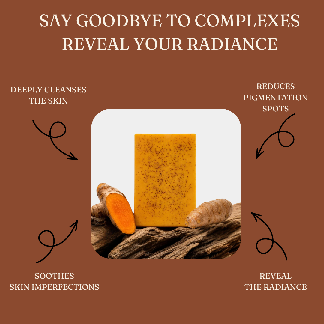 Turmeric soap