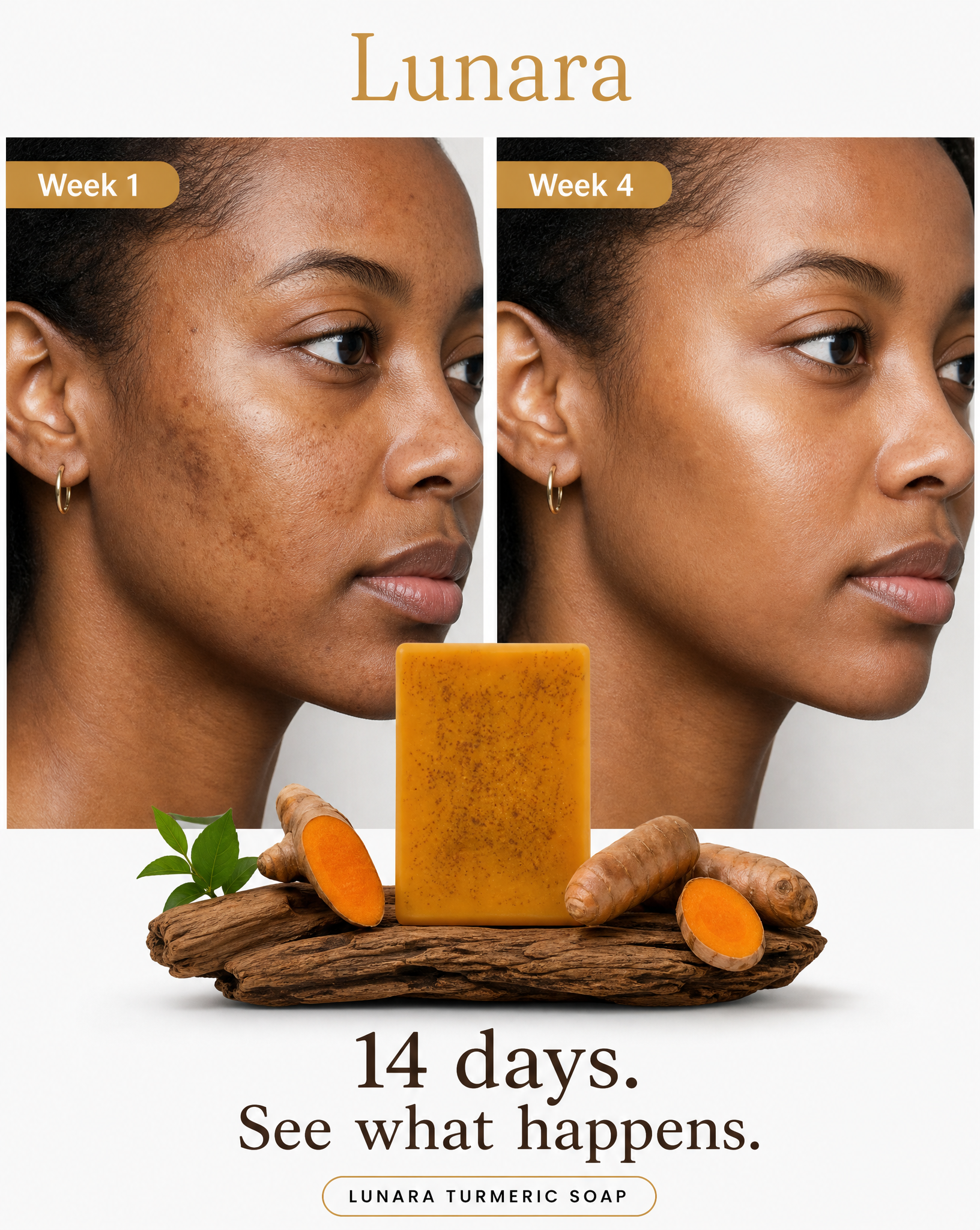 Turmeric soap