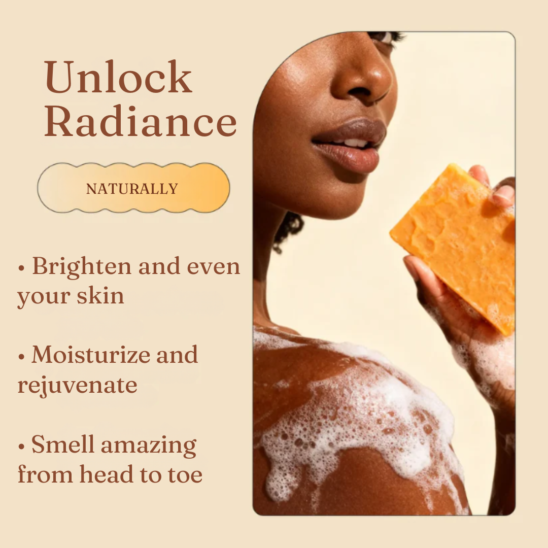 Turmeric soap